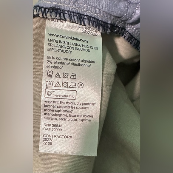 New Calvin Klein, slim men, jeans, W30 L30 cotton - Picture 4 of 5